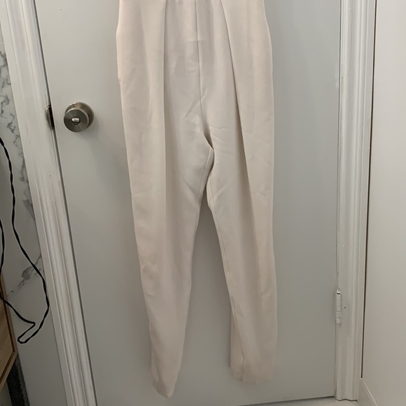 Zimmermann White Crepe Braid Bridal Jumpsuit - Picture 8 of 15